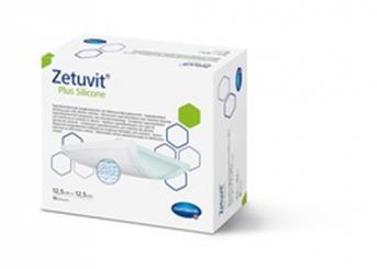 Zetuvit Plus Silicone steril 12,5cmx12,5cm